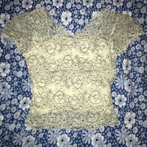 Neiman Marcus Lacy Top